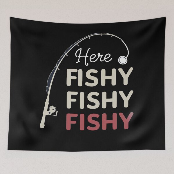 Item preview, Here Fishy Fishy Hook designed and sold by SiarheiYur.