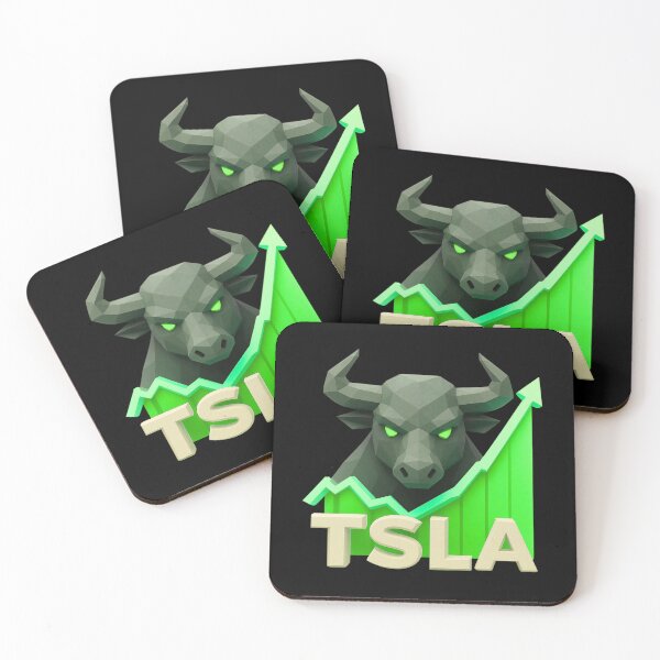 Item preview, Tesla Stock Investor EV Market Bull Run Trading Design designed and sold by TEEJAMBOREE.