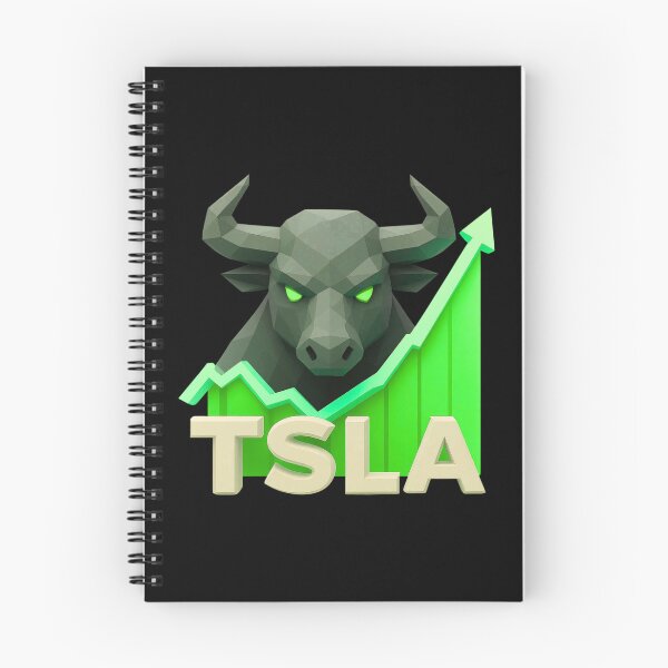 Item preview, Tesla Stock Investor EV Market Bull Run Trading Design designed and sold by TEEJAMBOREE.