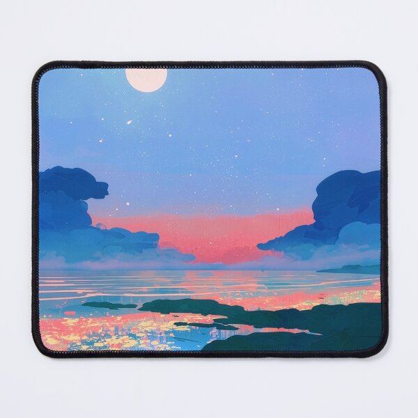 Item preview, Moonlit Horizon Dreamscape designed and sold by Dusk Atelier.