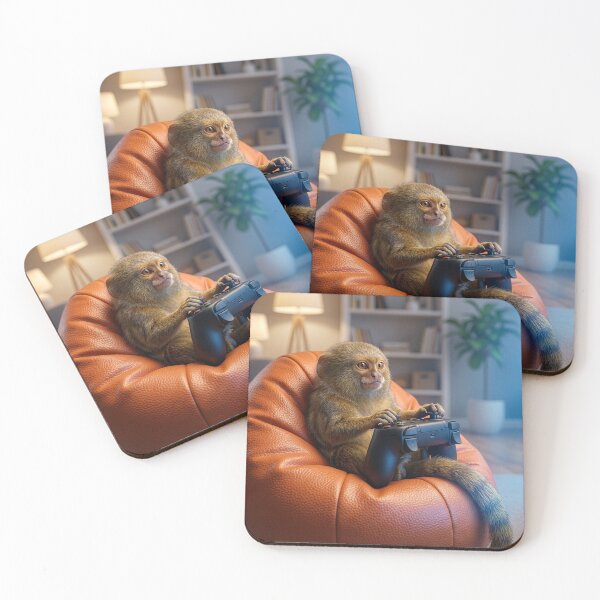 Item preview, Pygmy Marmoset Is Enthusiastic Gamer designed and sold by Tridentulus.