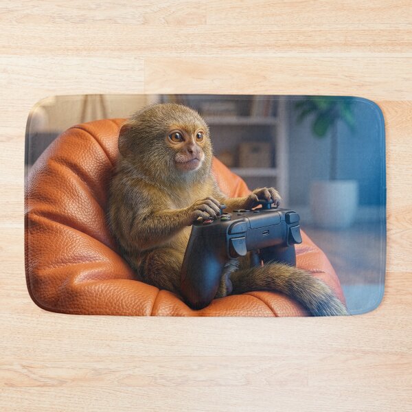 Item preview, Pygmy Marmoset Is Enthusiastic Gamer designed and sold by Tridentulus.