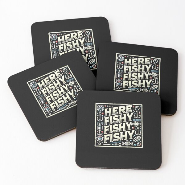 Item preview, Here Fishy Fishy Vintage designed and sold by SiarheiYur.