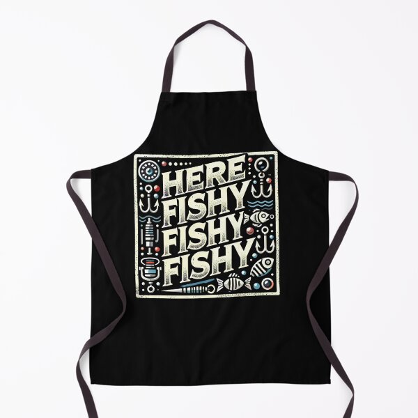 Item preview, Here Fishy Fishy Vintage designed and sold by SiarheiYur.