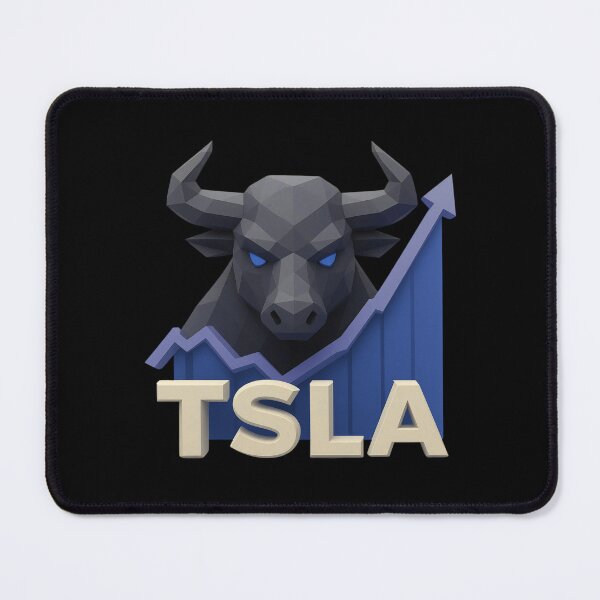 Item preview, Tesla Stock Investor EV Market Bull Run Trading Design designed and sold by TEEJAMBOREE.