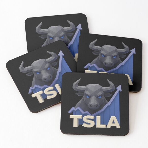 Item preview, Tesla Stock Investor EV Market Bull Run Trading Design designed and sold by TEEJAMBOREE.