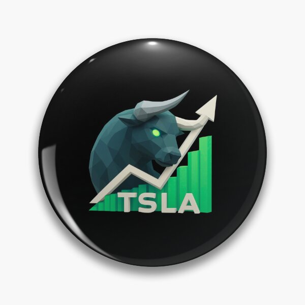 Item preview, Tesla Stock Investor EV Market Bull Run Trading Design designed and sold by TEEJAMBOREE.
