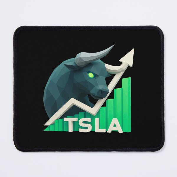 Item preview, Tesla Stock Investor EV Market Bull Run Trading Design designed and sold by TEEJAMBOREE.