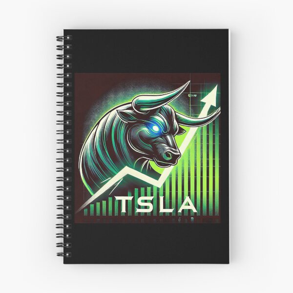 Item preview, Tesla Stock Investor EV Market Bull Run Trading Design designed and sold by TEEJAMBOREE.