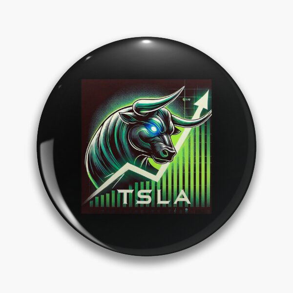 Item preview, Tesla Stock Investor EV Market Bull Run Trading Design designed and sold by TEEJAMBOREE.