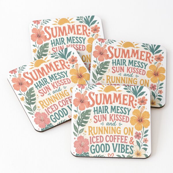 Item preview, Summer Good Vibes | Floral Retro | Women designed and sold by InspiredCreatives.