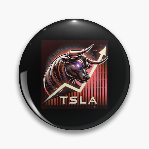 Item preview, Tesla Stock Investor EV Market Bull Run Trading Design designed and sold by TEEJAMBOREE.