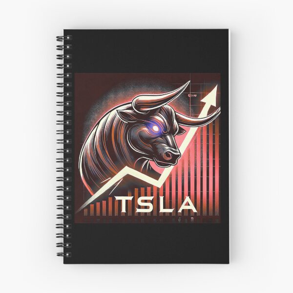 Item preview, Tesla Stock Investor EV Market Bull Run Trading Design designed and sold by TEEJAMBOREE.