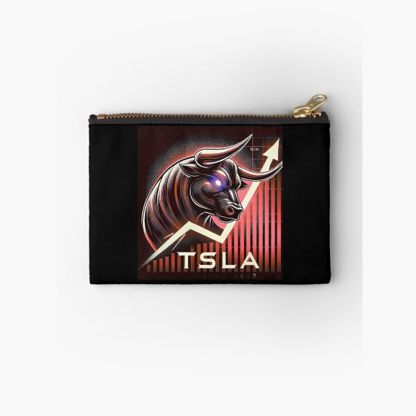 Item preview, Tesla Stock Investor EV Market Bull Run Trading Design designed and sold by TEEJAMBOREE.