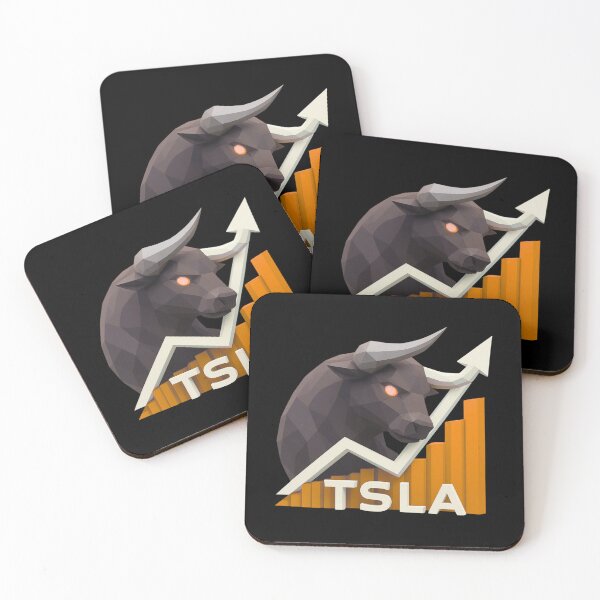 Item preview, Tesla Stock Investor EV Market Bull Run Trading Design designed and sold by TEEJAMBOREE.