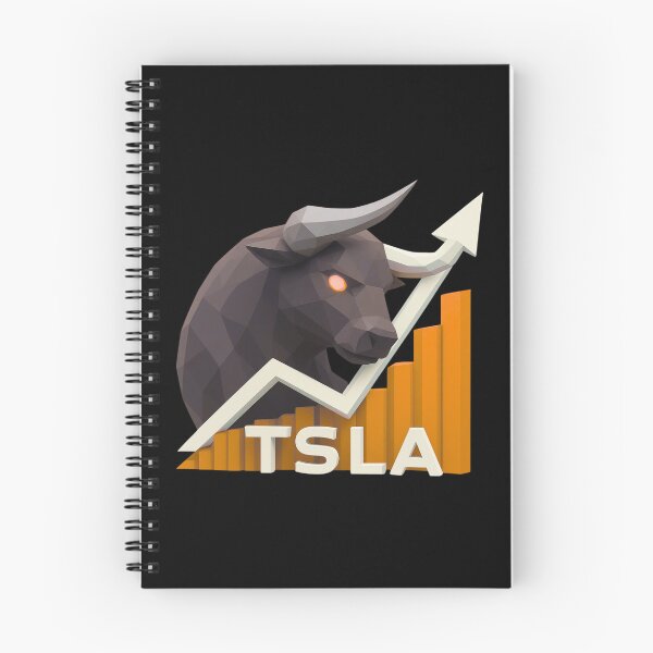 Item preview, Tesla Stock Investor EV Market Bull Run Trading Design designed and sold by TEEJAMBOREE.