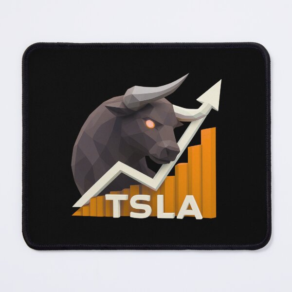 Item preview, Tesla Stock Investor EV Market Bull Run Trading Design designed and sold by TEEJAMBOREE.