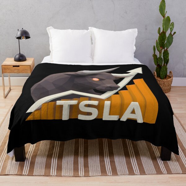 Item preview, Tesla Stock Investor EV Market Bull Run Trading Design designed and sold by TEEJAMBOREE.