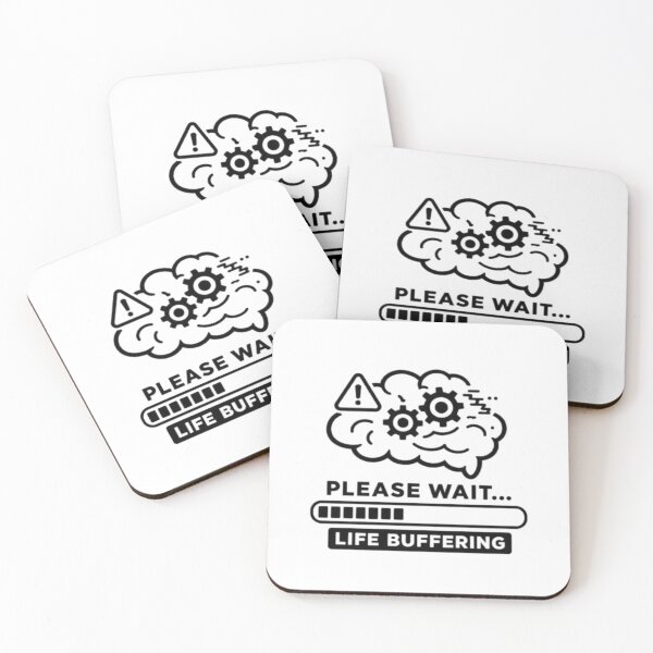 Item preview, Please Wait Life Buffering designed and sold by MS-DesignArt.