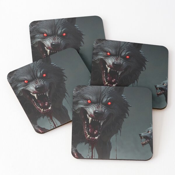Item preview, Blood Moon Wolves designed and sold by Elisa Miller.