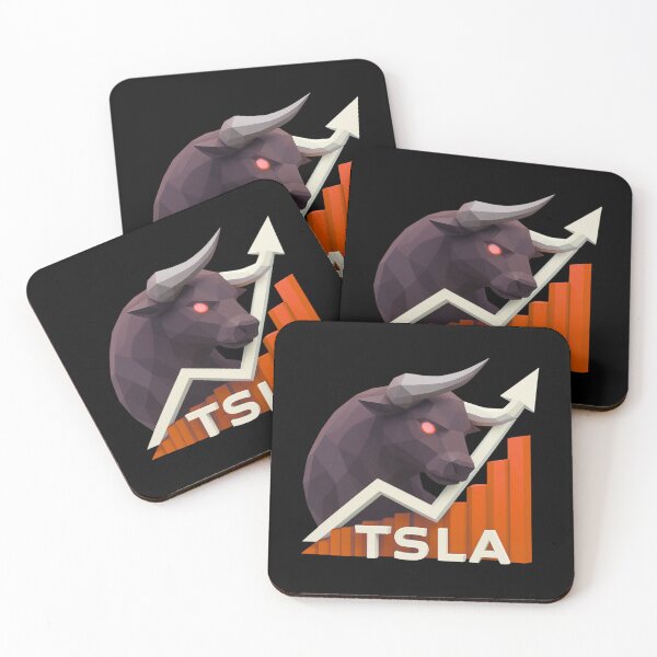 Item preview, Tesla Stock Investor EV Market Bull Run Trading Design designed and sold by TEEJAMBOREE.
