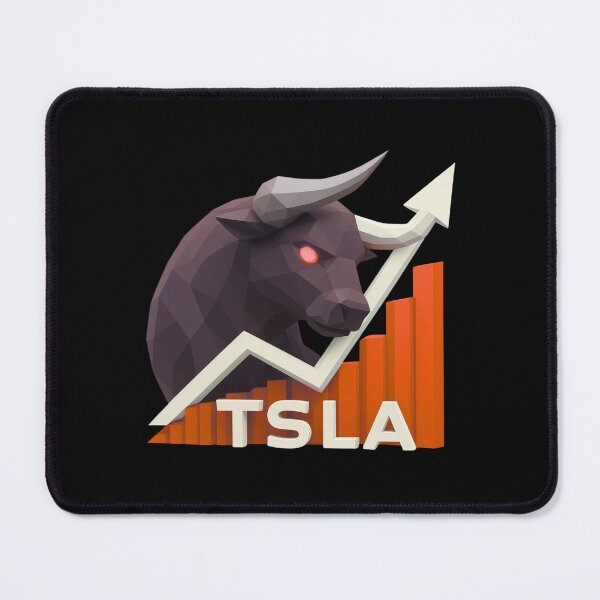 Item preview, Tesla Stock Investor EV Market Bull Run Trading Design designed and sold by TEEJAMBOREE.