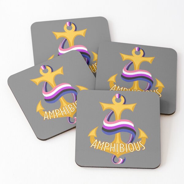 Item preview, Amphibious - Genderfluid Pride designed and sold by AceiestArtist.