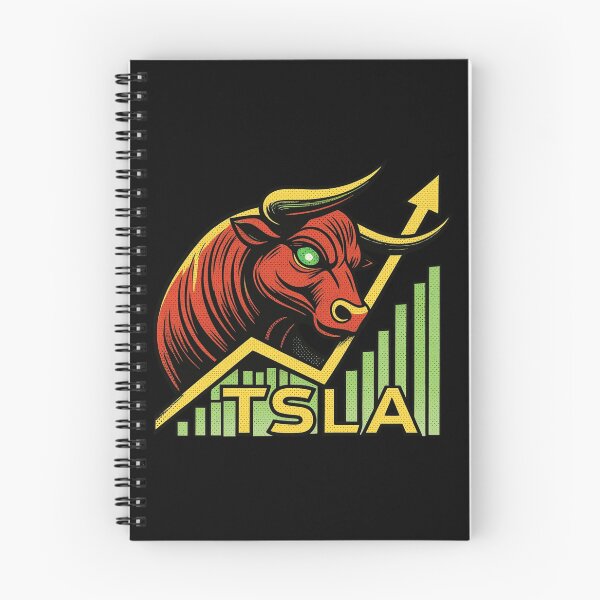 Item preview, Tesla Stock Investor EV Market Bull Run Trading Design designed and sold by TEEJAMBOREE.