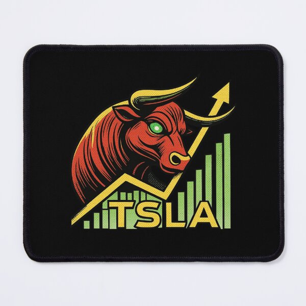 Item preview, Tesla Stock Investor EV Market Bull Run Trading Design designed and sold by TEEJAMBOREE.