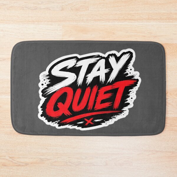 Item preview, Stay Quiet Graffiti Streetwear Art Urban Grunge designed and sold by AONLINE  .