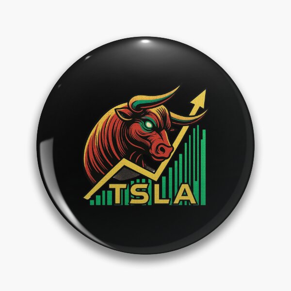 Item preview, Tesla Stock Investor EV Market Bull Run Trading Design designed and sold by TEEJAMBOREE.