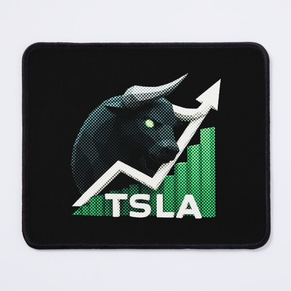 Item preview, Tesla Stock Investor EV Market Bull Run Trading Design designed and sold by TEEJAMBOREE.
