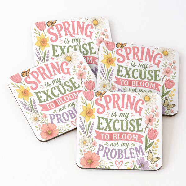 Item preview, Spring Bloom Quote | Floral Cute | Women designed and sold by InspiredCreatives.