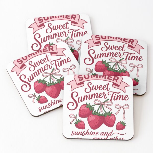 Item preview, Cute Strawberry Sweet Summer Time Girls designed and sold by KroghDs.