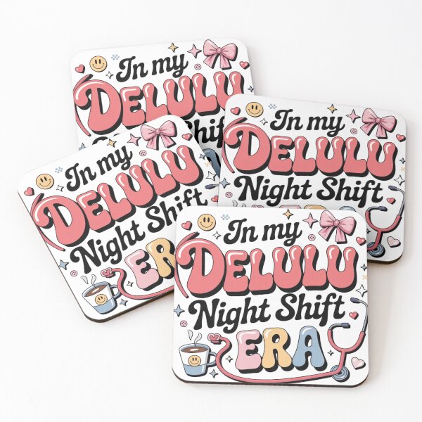 Item preview, In My Delulu Night Shift Era, Cute Nurse Aesthetic RN Gift Classic T-Shirt  designed and sold by podlook.