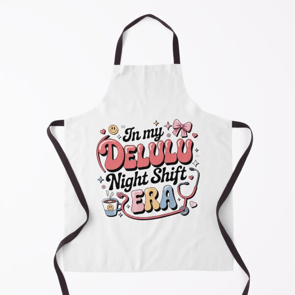 Item preview, In My Delulu Night Shift Era, Cute Nurse Aesthetic RN Gift Classic T-Shirt  designed and sold by podlook.