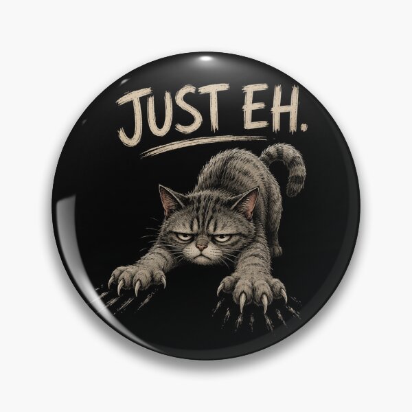 Item preview, Just Eh – Grumpy Cat Funny Introvert Design designed and sold by Silaris Designs.