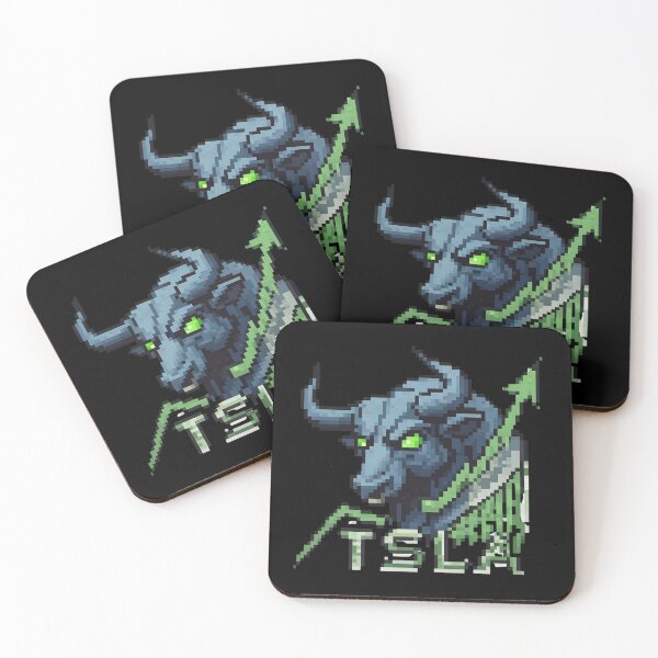 Item preview, Tesla Stock Investor EV Market Bull Run Trading Design designed and sold by TEEJAMBOREE.
