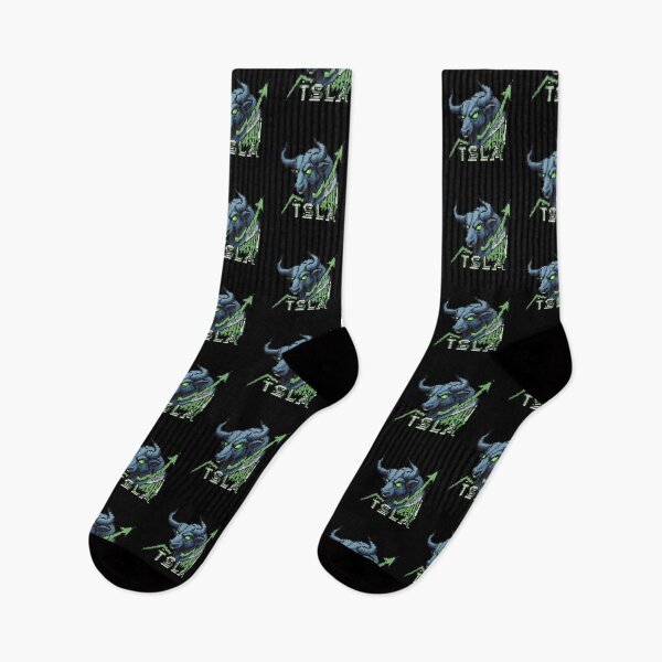 Item preview, Tesla Stock Investor EV Market Bull Run Trading Design designed and sold by TEEJAMBOREE.