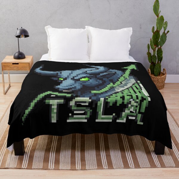 Item preview, Tesla Stock Investor EV Market Bull Run Trading Design designed and sold by TEEJAMBOREE.