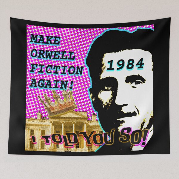Item preview, MAKE ORWELL FICTION AGAIN! designed and sold by BIGPIX91011.