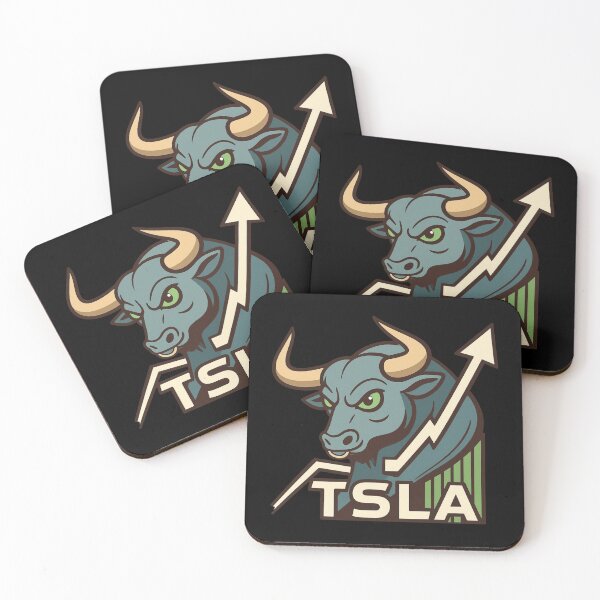 Item preview, Tesla Stock Investor EV Market Bull Run Trading Design designed and sold by TEEJAMBOREE.