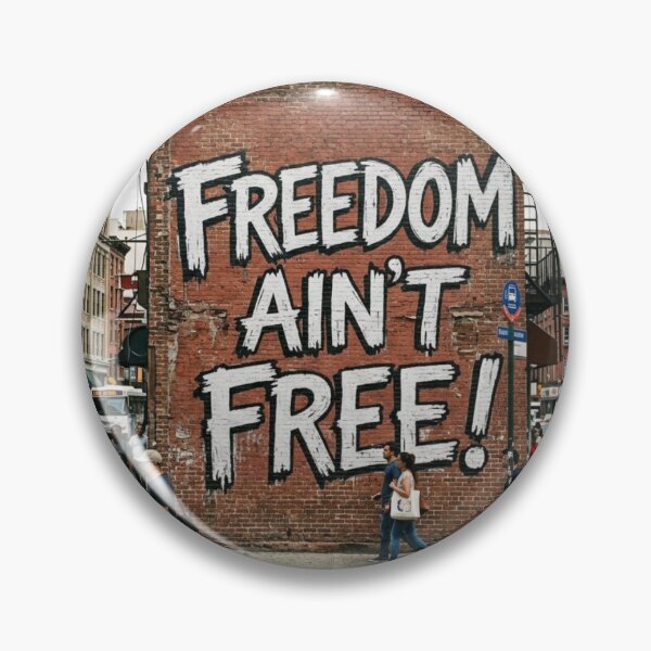 Item preview, FREEDOM AIN'T FREE! designed and sold by GRAFFONYX.