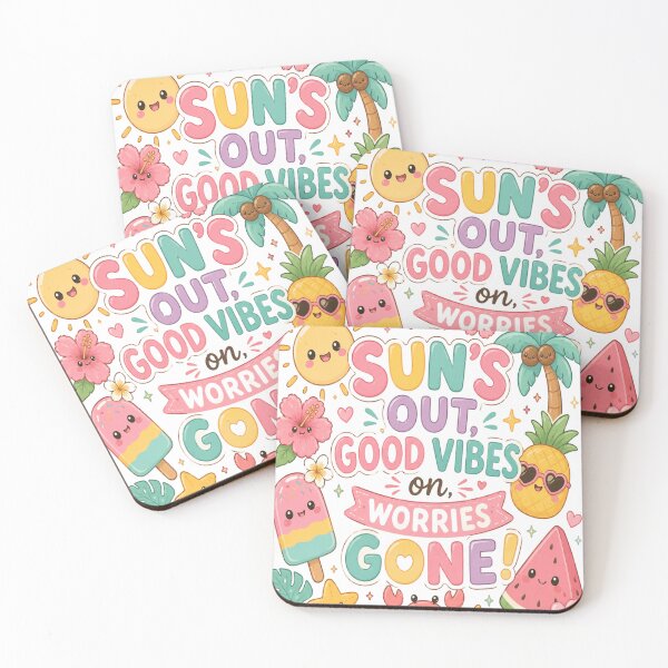Item preview, Good Vibes Quote | Kawaii Summer | Women designed and sold by InspiredCreatives.