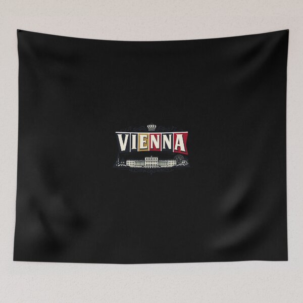 Item preview, Vienna Retro Vintage Travel Shirt designed and sold by SJarts Creative Studio.