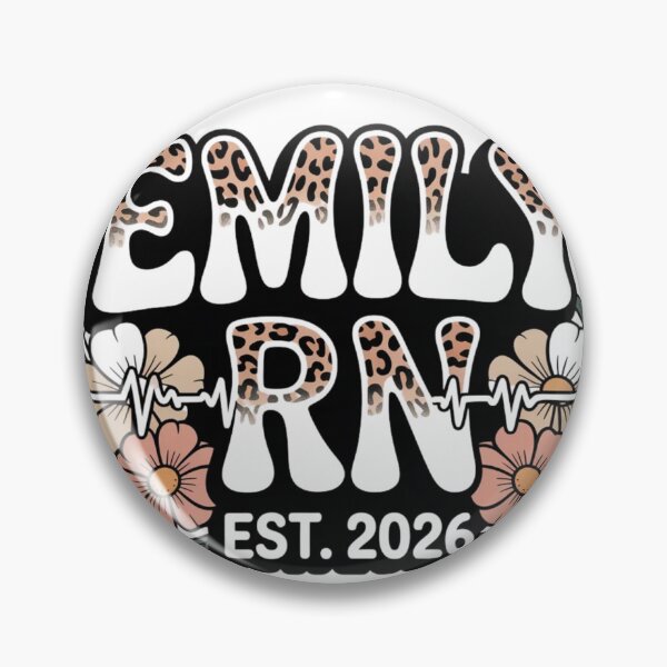 Item preview, Custom RN Graduate 2026 Nurse Gift | Emily RN Est 2026 Classic T-Shirt  designed and sold by podlook.
