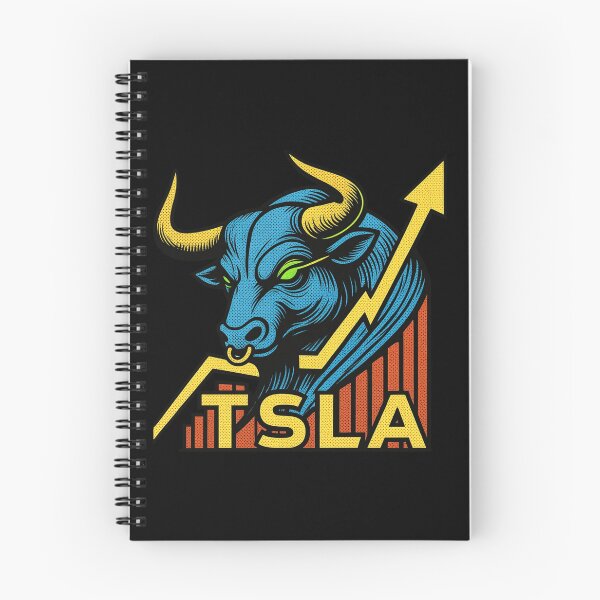Item preview, Tesla Stock Investor EV Market Bull Run Trading Design designed and sold by TEEJAMBOREE.