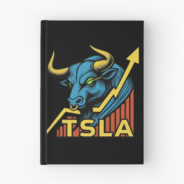 Item preview, Tesla Stock Investor EV Market Bull Run Trading Design designed and sold by TEEJAMBOREE.