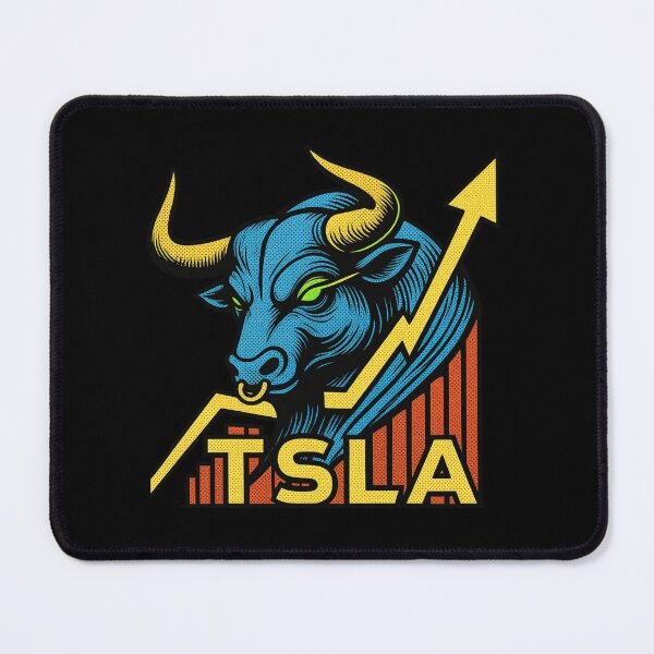 Item preview, Tesla Stock Investor EV Market Bull Run Trading Design designed and sold by TEEJAMBOREE.