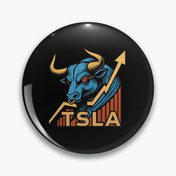 Item preview, Tesla Stock Investor EV Market Bull Run Trading Design designed and sold by TEEJAMBOREE.